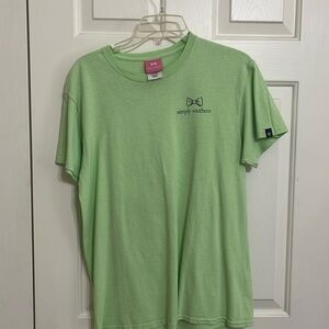 Mint Green Simply Southern T Shirt